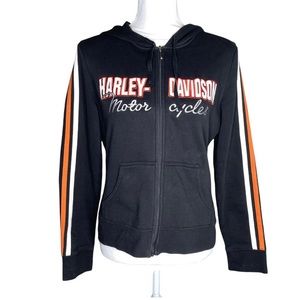 Harley Davidson Zip Up Hoodie motorcycle cycle